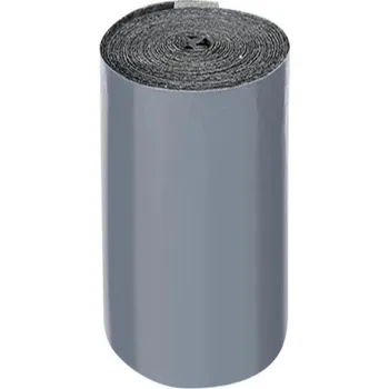 Lepicí páska Voděodolná střešní páska 5 m x 20 cm Samolepicí těsnicí páska pro opravy střech Tepelná a zvuková izolace spojů stříbrná