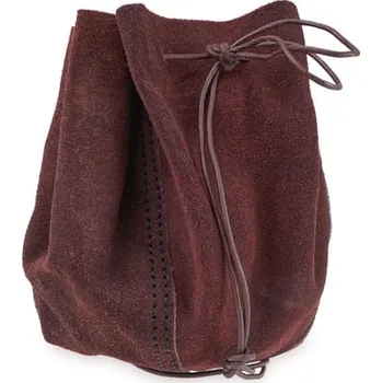 Karnevalový doplněk imago Kožený měšec Stalwart, barva černá