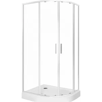 Kerra Solid 100x80 D sprchový kout s vaničkou Orientace: Levá, 32966_LEV