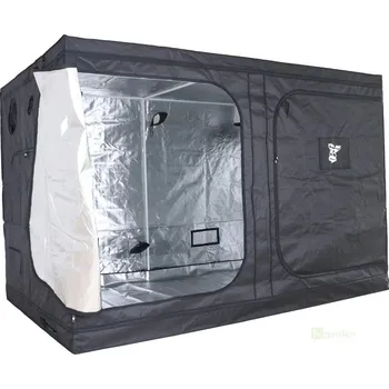 Pěstební box GorillaBox Tent Deluxe 300x150x200 cm (Pěstební stan GorillaBox Deluxe nabízí kvalitní stříbrnou fólii, odolné zipy, kovové spoje a robustní tyče o průměru 25 mm a tloušťkou 1.0 mm. Obrázek je ilustrační.)