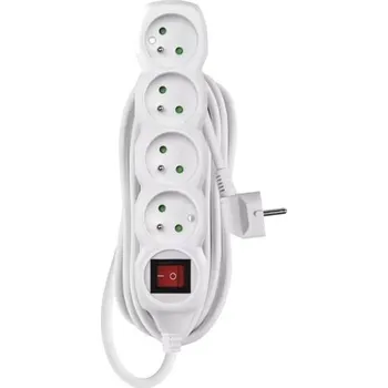Prodlužovací kabel Prodlužovací přívod 4 zásuvky 5m EMOS P1415