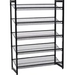 Černý kovový botník BUTYNO