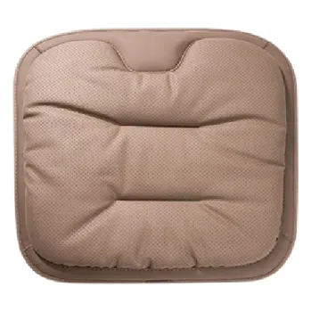 Autopotah Univerzální potah na autosedačku podsedák, umělá kůže, rozměr 46 x 46 cm hnědá