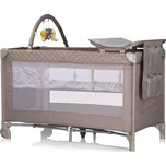 CHIPOLINO Cestovní postýlka s přebalovací podložkou Luna Tiramisu