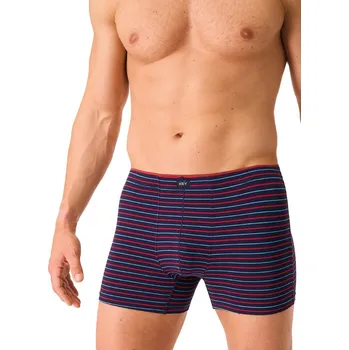 Pánské spodní prádlo Boxerky Key MXH 325 B26 M-2XL tmavě modrá XXL