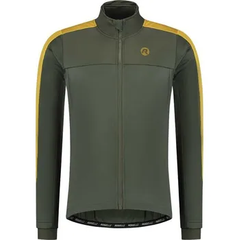 Dámská softshellová bunda Zimní bunda Rogelli FREEZE mustard 2XL NEPLATÍ