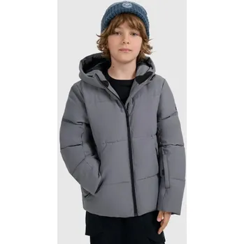 Dětská móda Chlapecká lyžařská bunda 5000 s membránou 4F 4FJRAW25TTJAM1041-23S 134