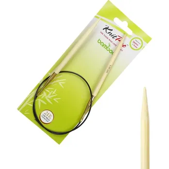 Nástroj na niť a příze Kruhové jehlice KnitPro Bamboo 60 cm 6 mm