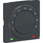 Schneider Electric NU350354 Unica - Termostat podlahový otočný 2M, Antracit