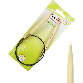 Nástroj na niť a příze Kruhové jehlice KnitPro Bamboo 60 cm 9 mm