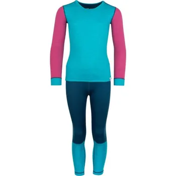 Dětské termo spodní prádlo Trollkids Kids Merino Baselayer Set II pro chlapce/dívky (644-123) 176