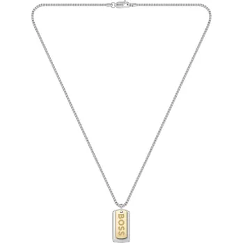 Náhrdelník Pánský bicolor náhrdelník Vojenské známky Devon 1580576 Hugo Boss