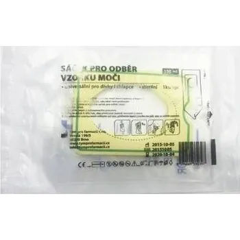 Samolepící sáček na odběr moči pro děti, 100 ml