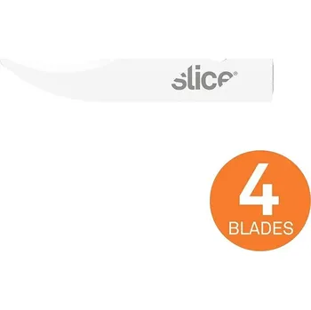 Pracovní nůž Slice 10536 Keramické náhradní čepele, oddělitelné od švy 4 ks