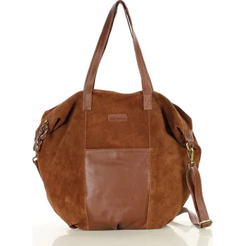 Kabelka Shopper bag kabelka Marco Mazzini VS1M hnědá