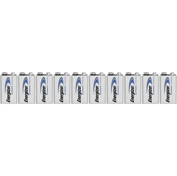 Článková baterie Energizer Ultimate 6LR61 baterie 9 V lithiová 9 V 10 ks