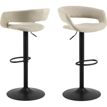 Barová židle Barová židle Grace - Actona Béžová 54.5x101 cm