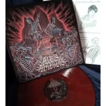 Zahraniční hudba LP Albus Diabolus: Compendio Esoterico Elettronico CLR | LTD 2025 Coloured Marble Red Vinyl Limited Edition