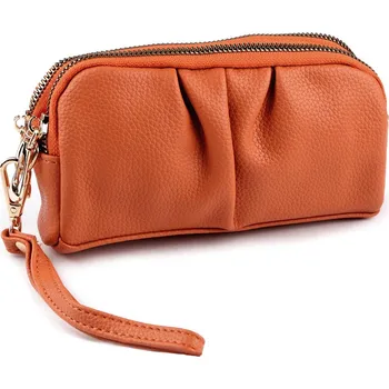 Kabelka Kabelka / pouzdro do ruky 18x9,5 cm oranžová 1 ks