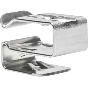 Stahovací páska HellermannTyton MSC2LP-SS304-ML kabelová spona zástrčný 151-01699 Průměr kabelového svazku (rozsah) 4.1 do 7.0 mm ocelová 1 ks