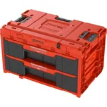Kufr plastový s organizérem - Drawer 2 ToolBox 2.0 - QBRICK ONE Red Ultra HD - 587x380x340mm