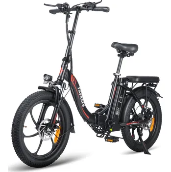 Skládací kolo FAFREES Skládací elektrokolo FAFREES F20, motor 250 W, baterie 36 V 18 Ah ČERNÁ 2025