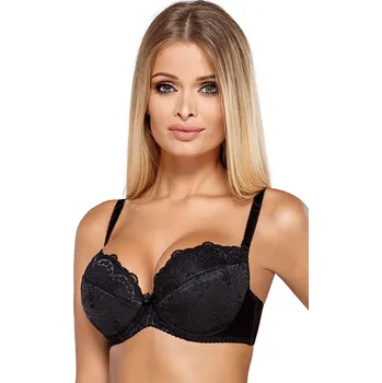 Dámské spodní prádlo Podprsenka PariPari Cassi - Push - up Barva: Černá, Velikost: 80B