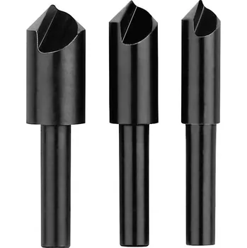 Bosch Accessories 2609255124 sada záhlubníků 3dílná 8 mm, 10 mm, 12 mm nástrojová ocel válcová stopka 1 sada