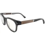 GUNNAR kancelářske/herní brýle TIOGA GRAY CRYSTAL/WALNUT čirá skla-PRO MINERAL BLF 35 GUNNAR focus