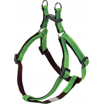 Postroj pro psa NOBBY SOFT GRIP POSTROJ STEP IN XS/S Zelený 30-40cm
