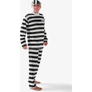 Karnevalový kostým Kostým vězně, kostým trestance, karnevalový Kostým lupiče