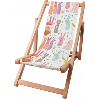 Zahradní lehátko Lehátko dřevěné, vícebarevné DREAMROOTS