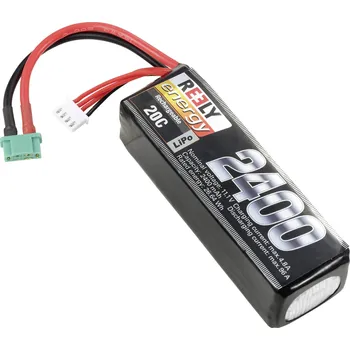 RC vybavení Reely RE-7853475 akupack Li-Pol (modelářství), 11.1 V, 2400 mAh, články 3, 20 C, Softcase, MPX