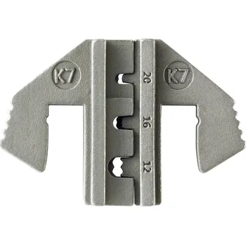 Audio kabel TOOLCRAFT PLE-0K7 Lisovací vložky Vhodné pro konektor: DEUTSCH Oblast stlačení AWG: 12 do 20 awg Vhodné pro značku (kleště): TOOLCRAFT PZ-500