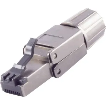 BKL Electronic Konektor RJ-45, quick, STP, Cat. 6A 10121220 černá 1 ks