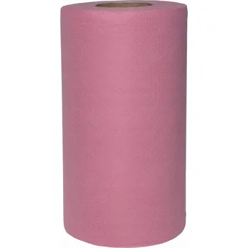 Utěrka Čisticí Utěrka netkaná textilie CLEAN MAX 112 listů 44 m RŮŽOVÁ