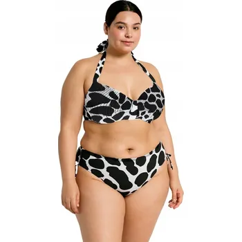 Dámské plavky SPODNÍ DÍL plavek PLUS SIZE dámské kalhotky Captain Mike 48