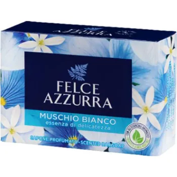 Kosmetika Felce Azzurra mýdlo Solido Muschio Bianco 100 g