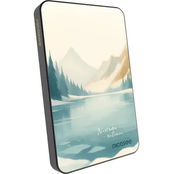 Powerbanka Picasee Powerbanka s MagSafe 5 000 mAh Šedá - NOTHERN SILENCE