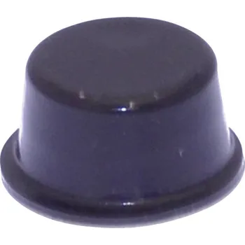 TOOLCRAFT PD2128SW podstavná nožka přístrojová samolepicí, kulatá černá (Ø x v) 12.7 mm x 6.2 mm 1 ks