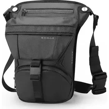 BANGE brašna na nohu 2v1 crossbody taška Černá