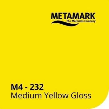 Metamark M4-232 Medium Yellow Gloss šíře 122cm