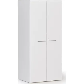 B2B Partner Kancelářská policová skříň PRIMO WHITE s dveřmi, 1781 x 800 x 600 mm, bílá
