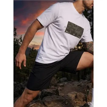 Sinsay - Tričko s krátkým rukávem slim fit - bílá - 462HL-00X - 462HL-00X-M