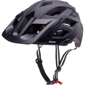 Cyklistická přilba RADVIK Unisex matná cyklistická přilba Enduro pro dospělé L ČERNÁ