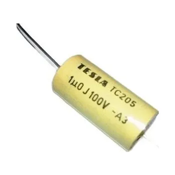 Kondenzátor 1u/100V MKTA SYBA, svitkový kondenzátor, náhrada za TC205