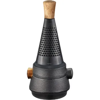 Hmoždíř GEFU X-Plosion 12,5 cm - železný kuchyňský hmoždíř na koření a bylinky s paličkou a struhadlem