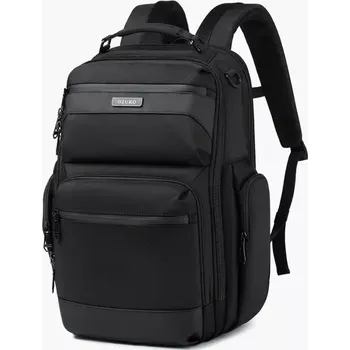 Městský batoh Ozuko sportovní batoh Erzurum Small Černý 35L