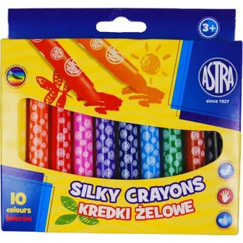 Pastelka Gelové Pastelky Twist-up 10 barev Astra