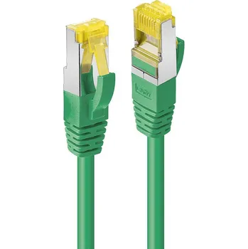 Datový kabel LINDY 47653 RJ45 síťové kabely, propojovací kabely CAT 7 S/FTP 15.00 m zelená 1 ks